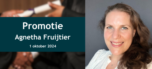 Promotie Agnetha Fruijtier